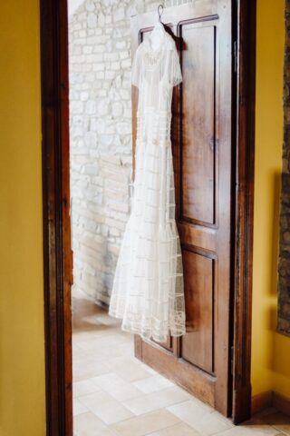 Abito da sposa di Alessandra per il matrimonio a Parma