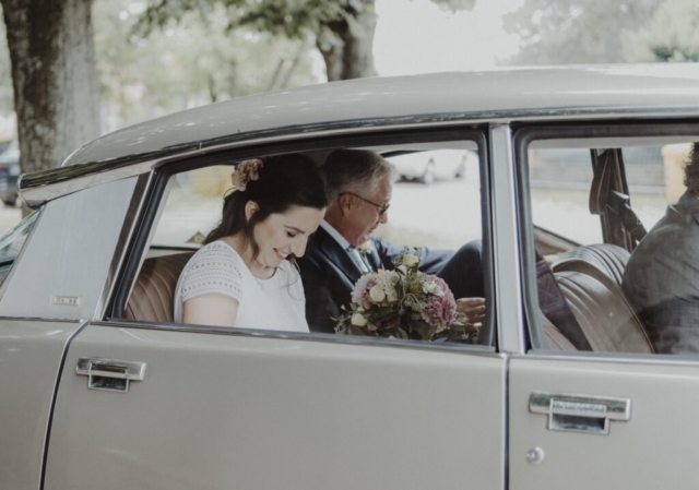Arrivo in chiesa della sposa