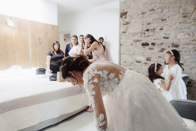 Preparazione sposa