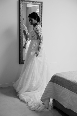 Pronti all'uscita per la sposa
