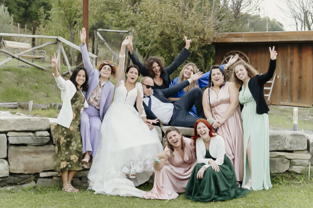 Un ritratto con la sposa