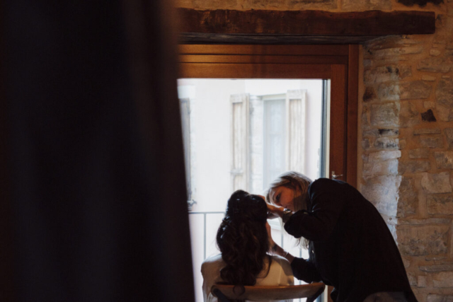 Fasei di trucco per la sposa