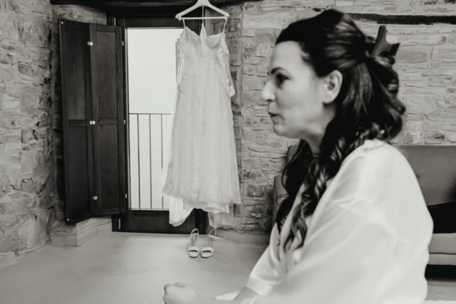 La sposa e il suo abito