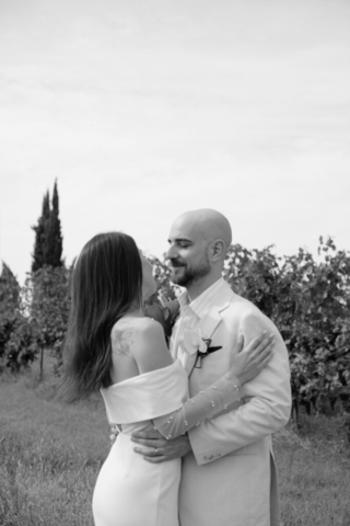 Ritratto posato per gli sposi